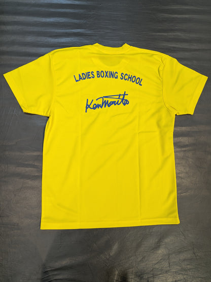 Ken Morita 'LADIES BOXING SCHOOL' Dry T-Shirt