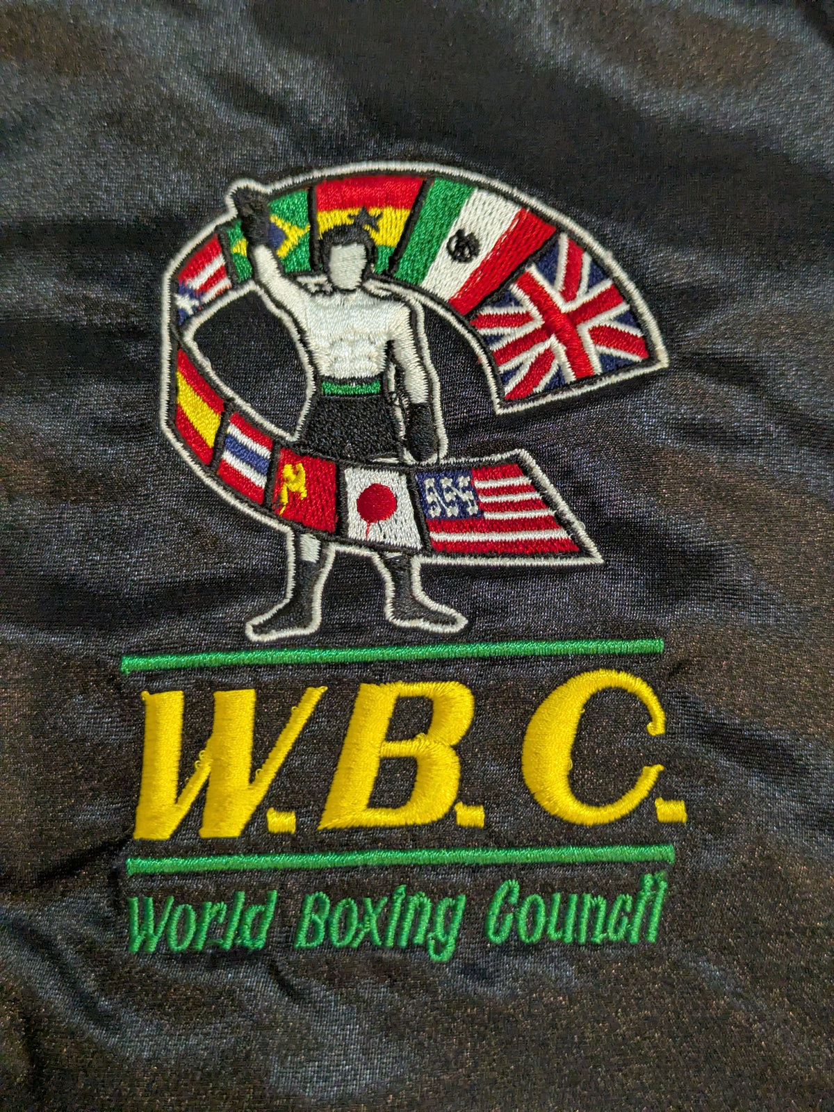 WBC 刺繍入りブルゾン(ブラック)