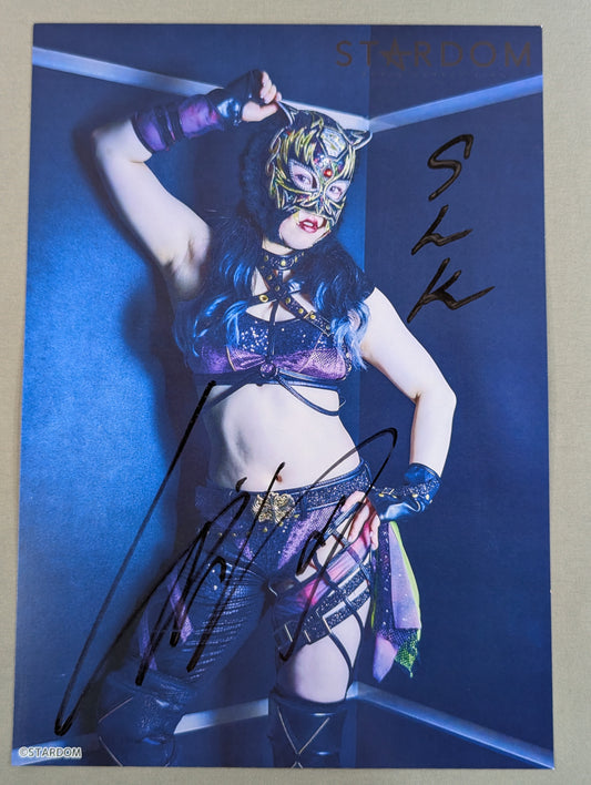 STARLIGHT KID  hand signed autograph  Starda Mu Pro-Photo (J-6)