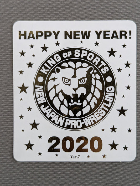 Lion Mark "HAPPY NEW YEAR!" 2020" Stickers