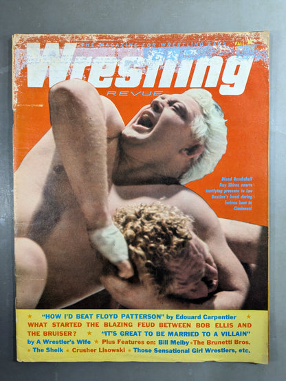 Wrestling REVUE 1961年秋季号