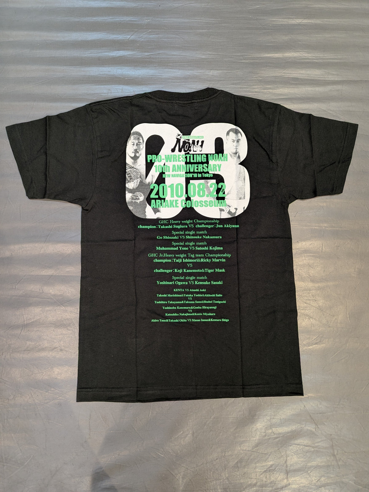 NOAH「10th ANNVERSARY 2010.08.22 DIFFER ARIAKE」Tシャツ