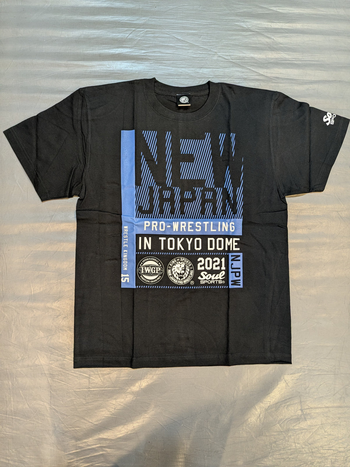 WRESTLE KINGDOM 15 Tournament Commemorative "SOUL SPORTS" T-Shirt