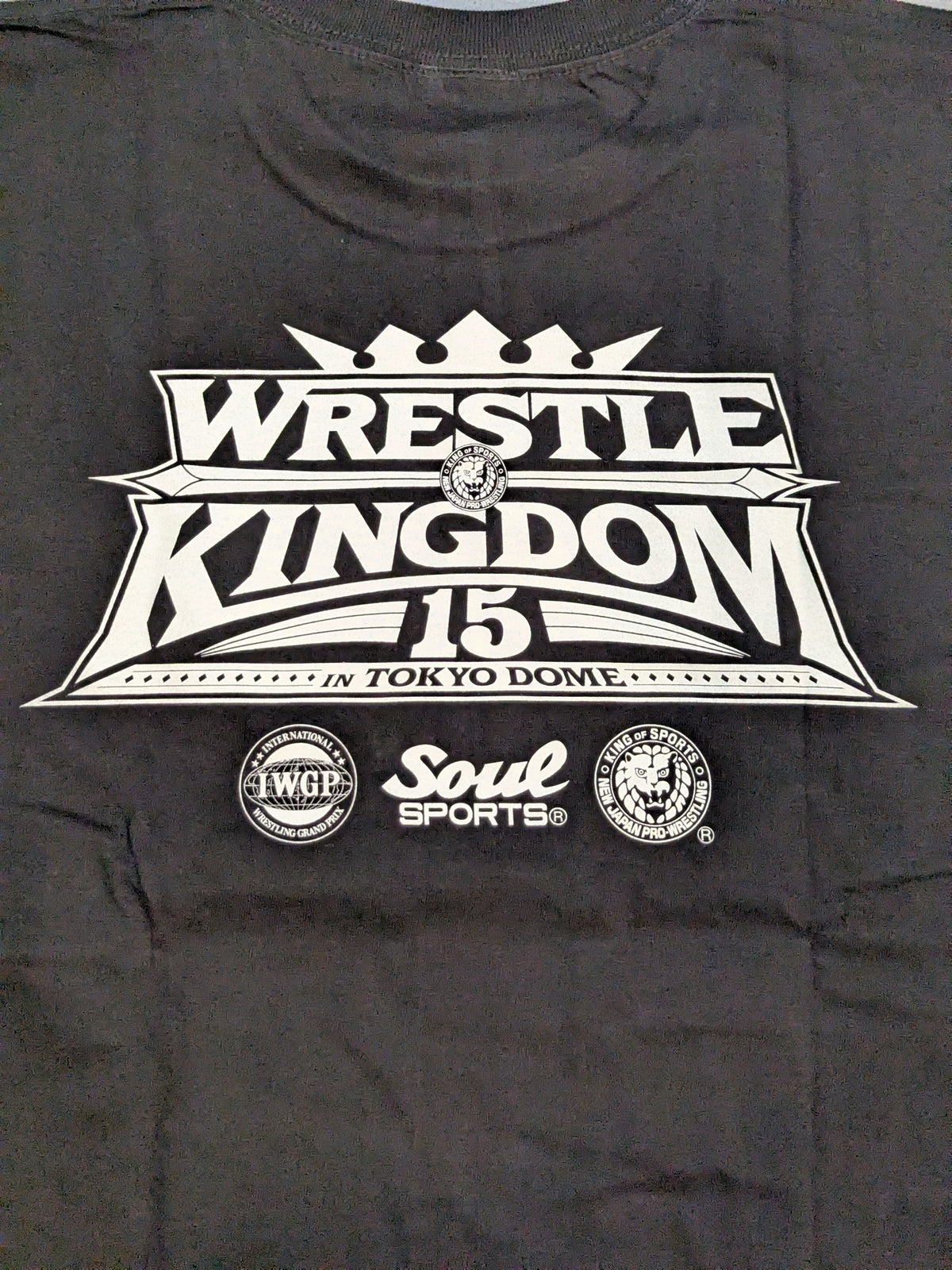 WRESTLE KINGDOM 15 Tournament Commemorative "SOUL SPORTS" T-Shirt