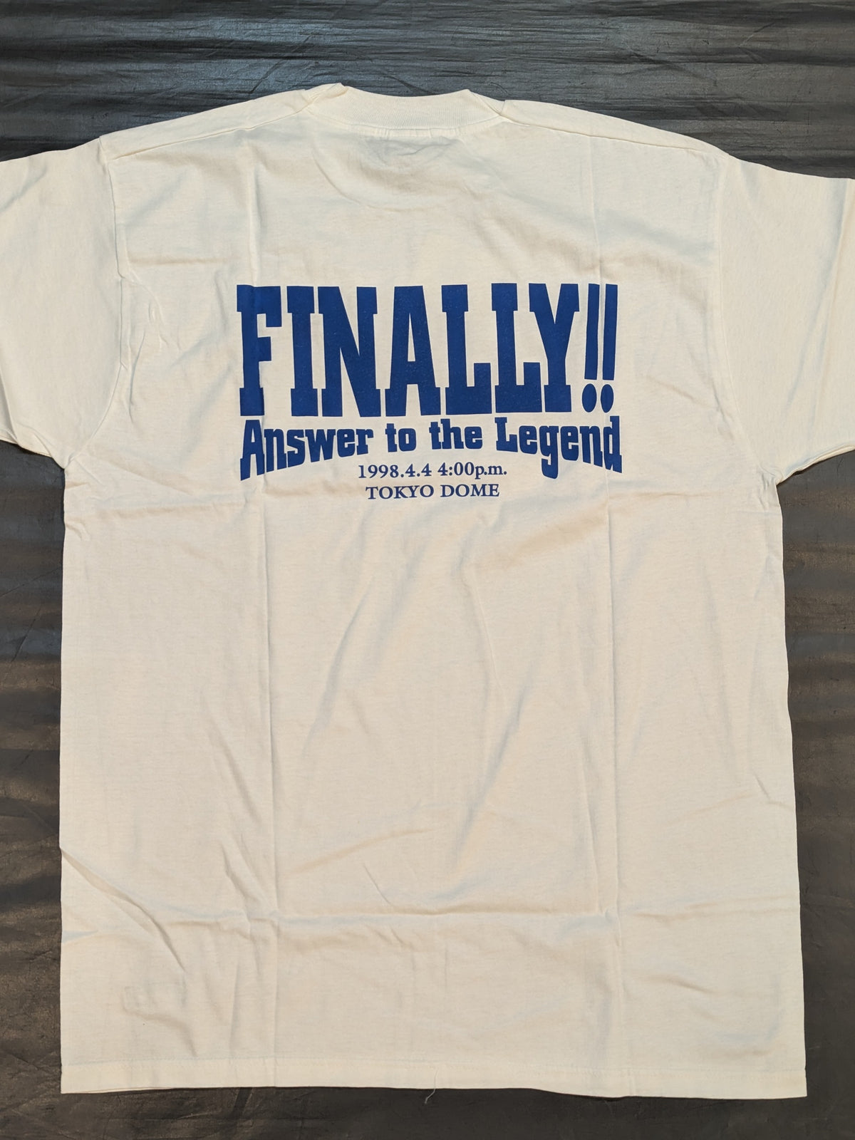 Antonio Inoki  "FINALLY!!" T-shirt