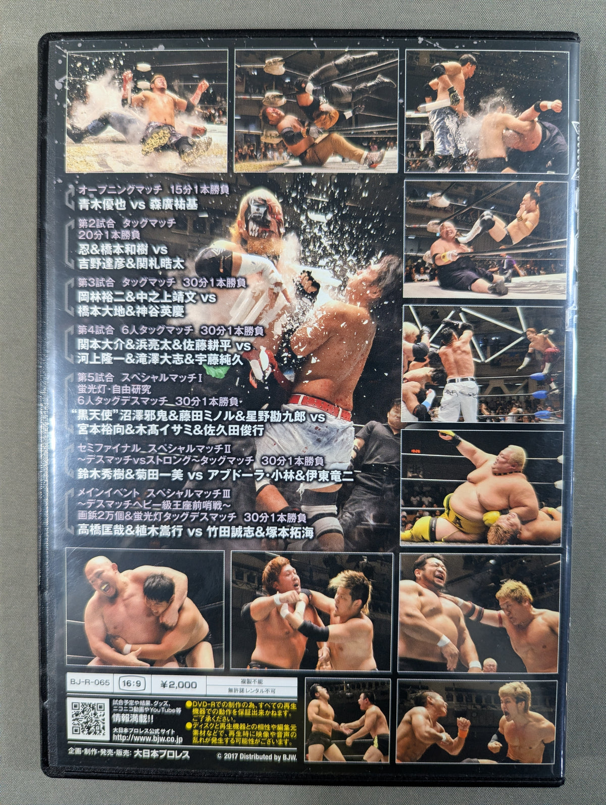 (8) BJW 08/13 Korakuen Hall  2017