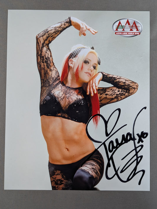 ★AAA★ Taya hand signed autograph Pro-Photo (A-1)