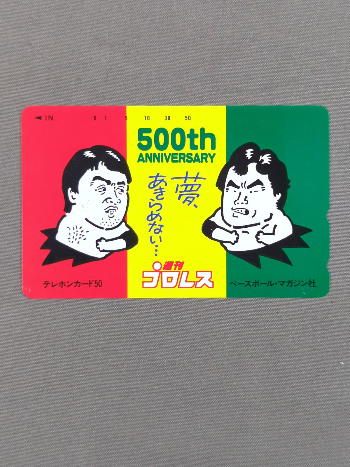 週刊プロレス 500th ANNIVERSARY 夢あきらめない…