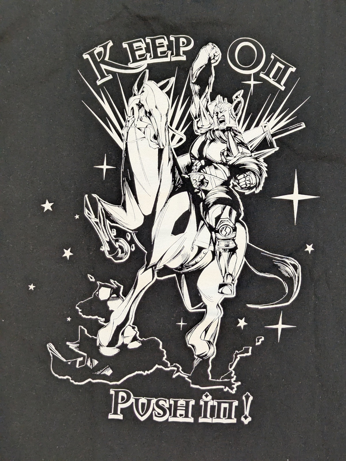Go Shiozaki "KEEP on / PUSH in!" T-shirt