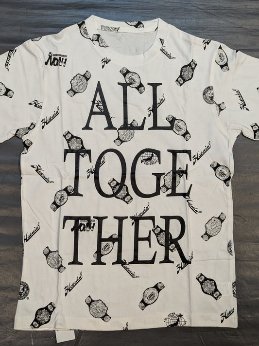 ALL TOGETHER×HAOMING Collaboration T-Shirt (White)