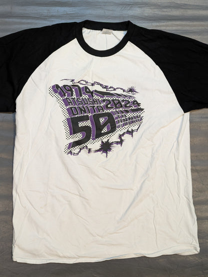 大仁田厚「1974→2024」デビュー50周年記念ラグランTシャツ
