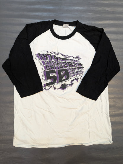 大仁田厚「1974→2024」デビュー50周年記念ラグランTシャツ