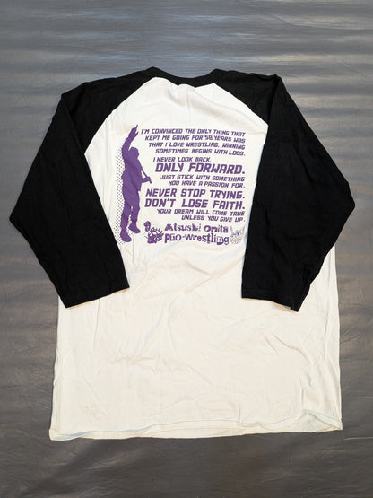 大仁田厚「1974→2024」デビュー50周年記念ラグランTシャツ