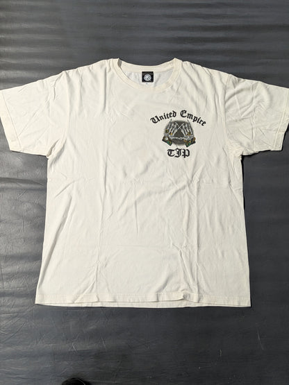 TJP「Crowns Up」Tシャツ(アイボリー)