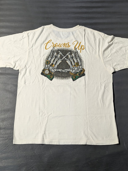TJP「Crowns Up」Tシャツ(アイボリー)