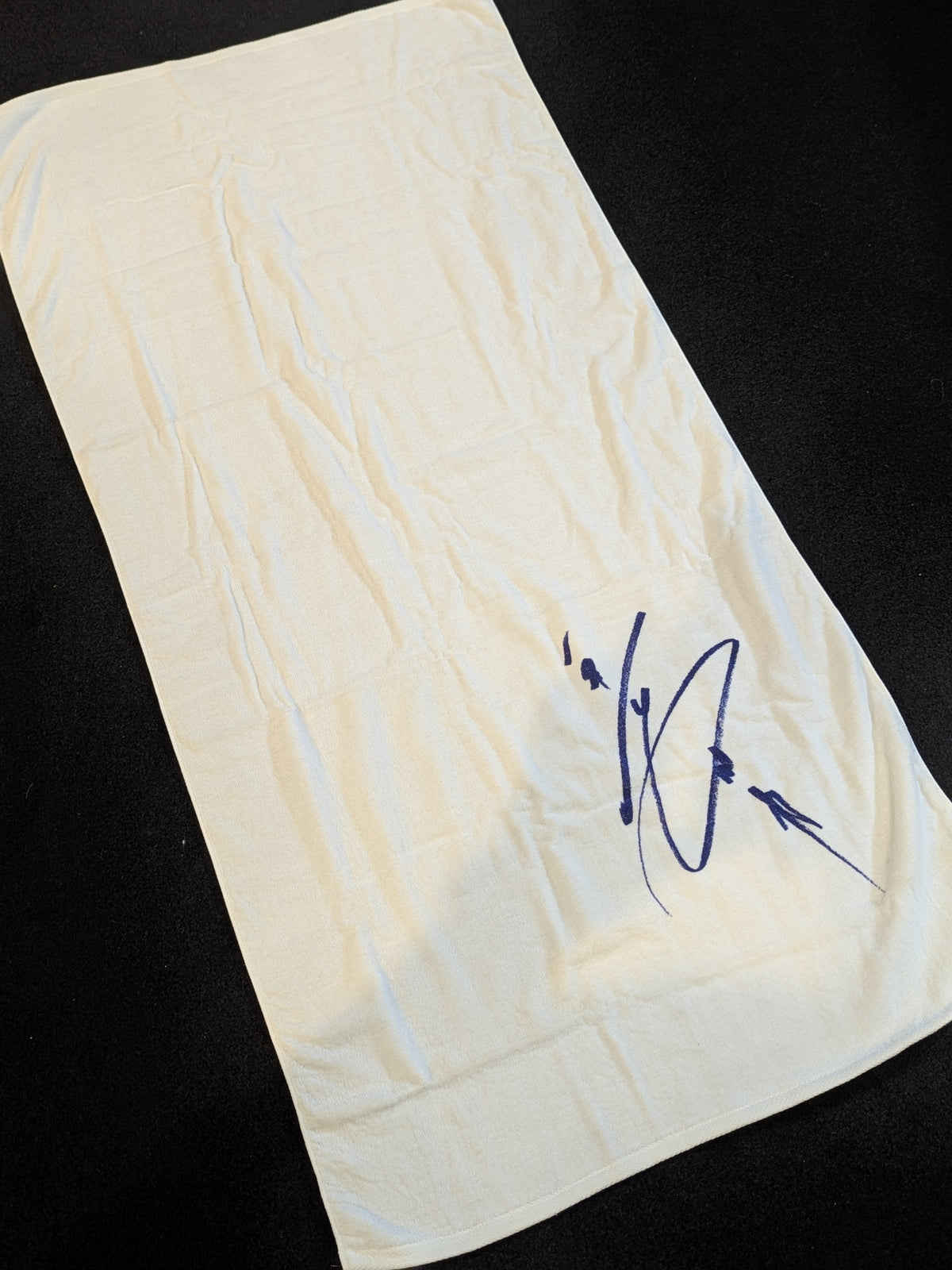 Riki Choshu  Autograph is printed  Bath towel