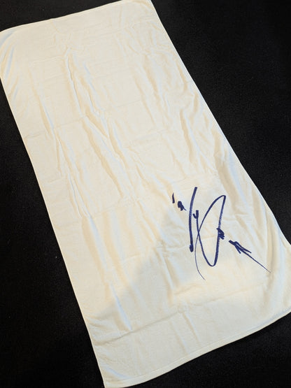 Riki Choshu  Autograph is printed  Bath towel