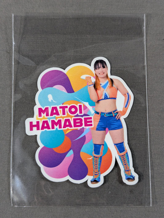 Matome Hamabe Die-cut Sticker (STARDOM×FAVESTAR!)