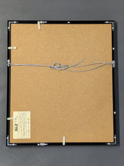 ★ Filial Piety and Strength Fist ★ Mas Oyama (Masutatsu Oyama) Autograph is printed Shikishi ( Autograph board ) 