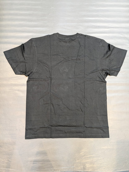 Yoshiko Hasegawa: "booooom!" Illustration T-Shirt (3) (Black)