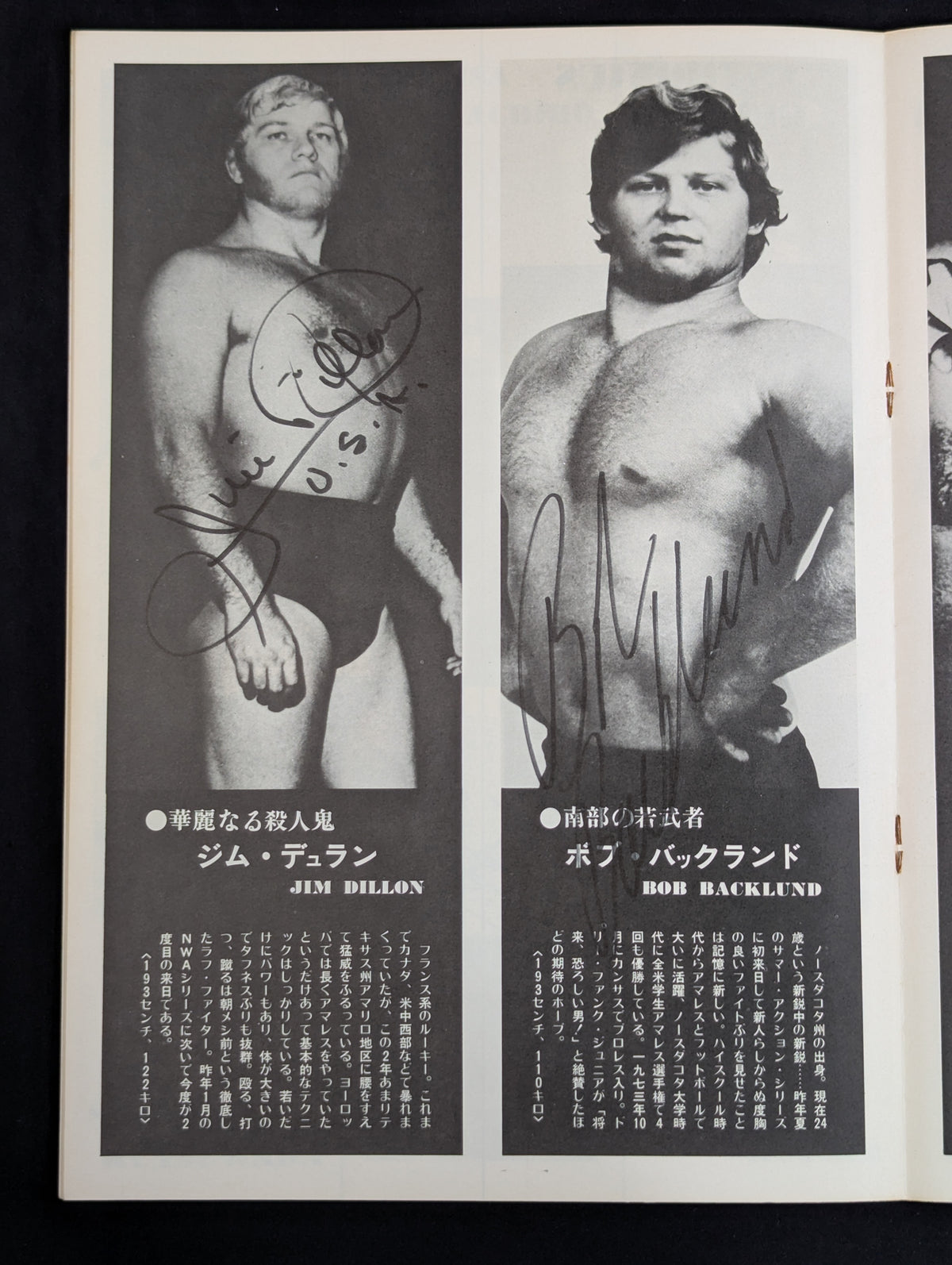 [12 fighters hand signed autograph ・Includes 3 photos] 75 New Year Series