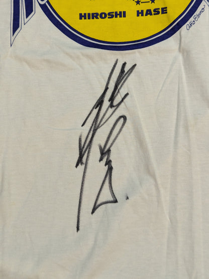 【hand signed autograph】 Hｉｒｏｓｈi Hase " NORTHERN LIGHT T-shirt