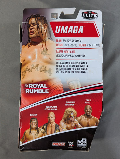 Umaga (red tights & wrap skirt)