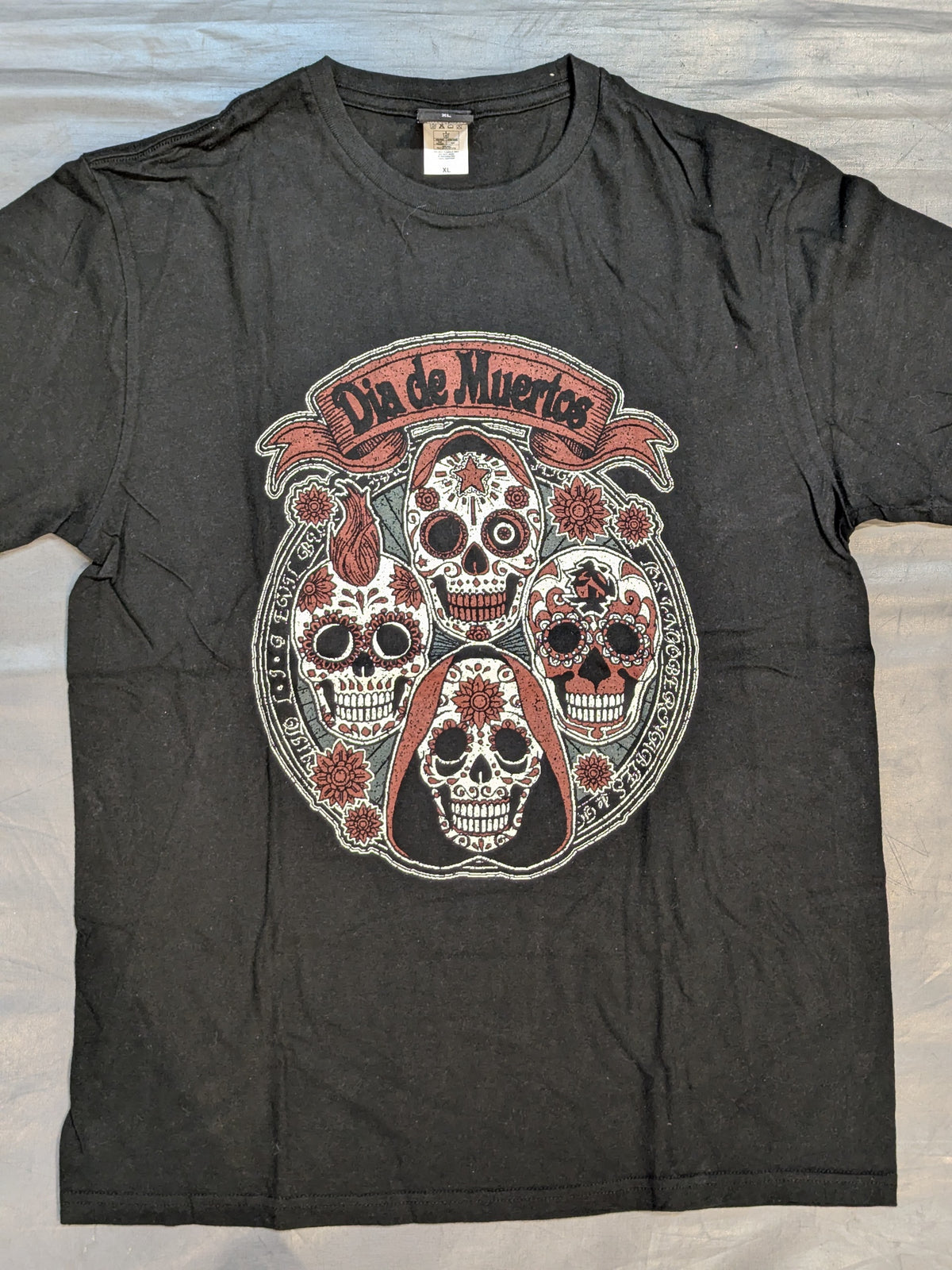 L.I.J 'Day of the Dead' T-Shirt (2) (Black)