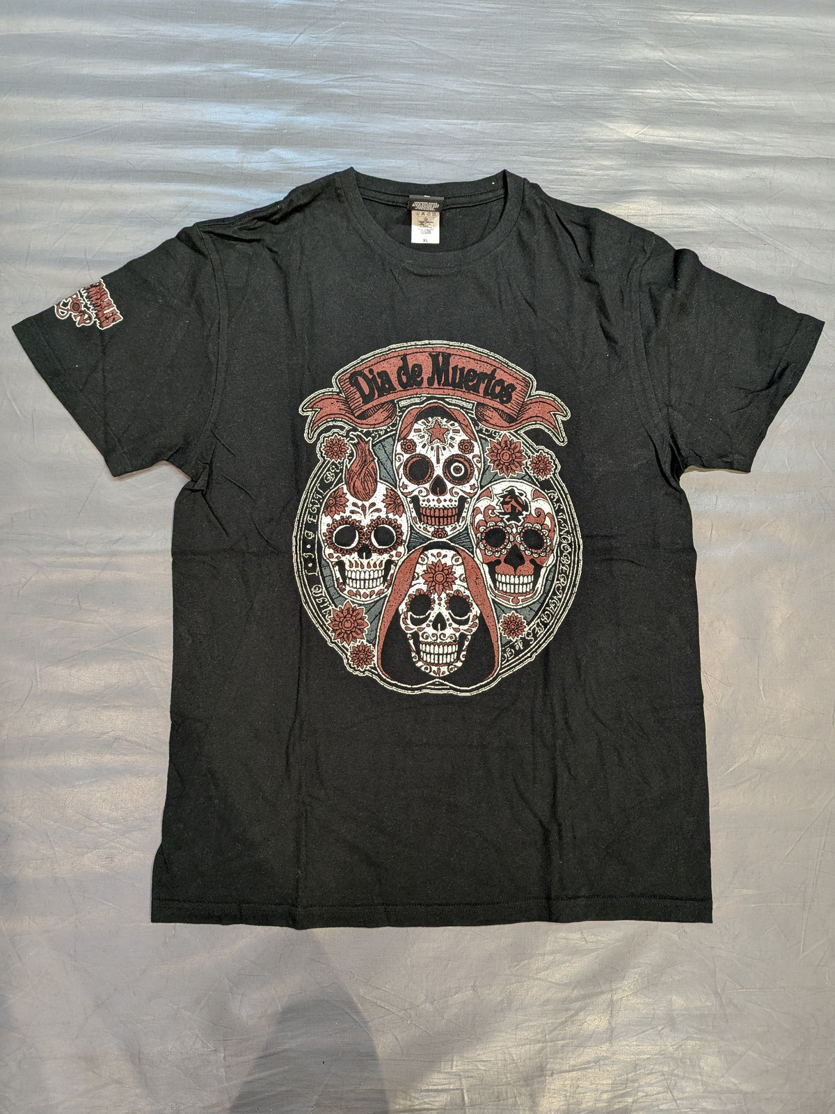 L.I.J 'Day of the Dead' T-Shirt (2) (Black)