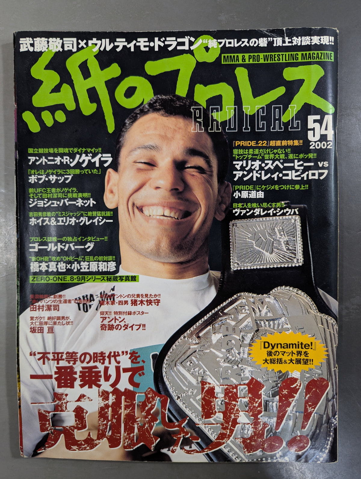 紙のプロレスRADICAL54
