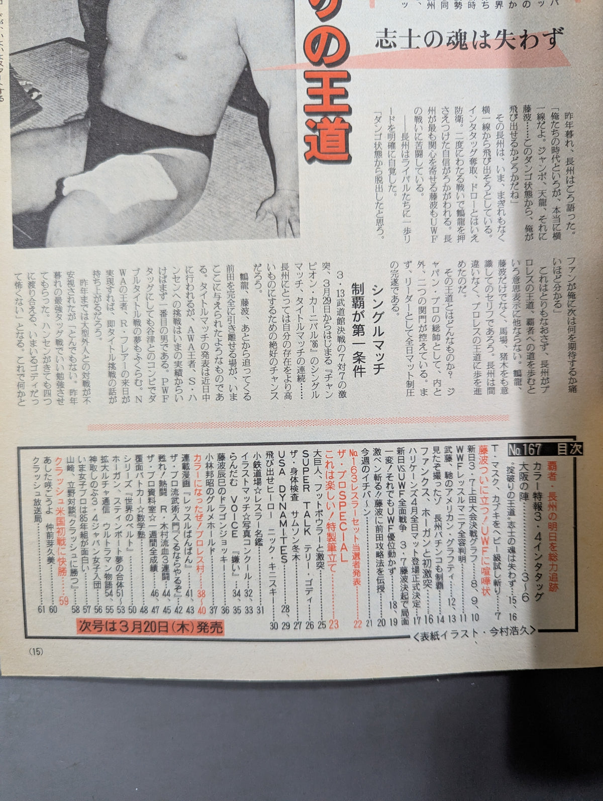 Weekly The Pro Wrestling  167