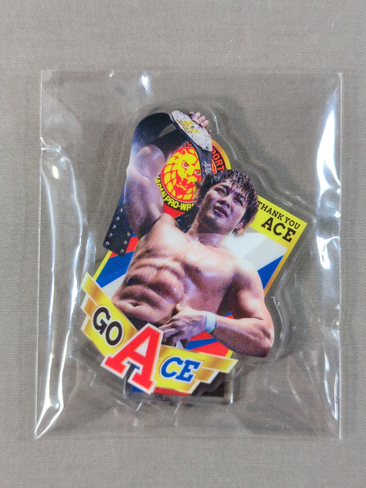 ★ Hiroshi Tanahashi Retirement Countdown Lottery ★ Trading Acrylic Stand(9)