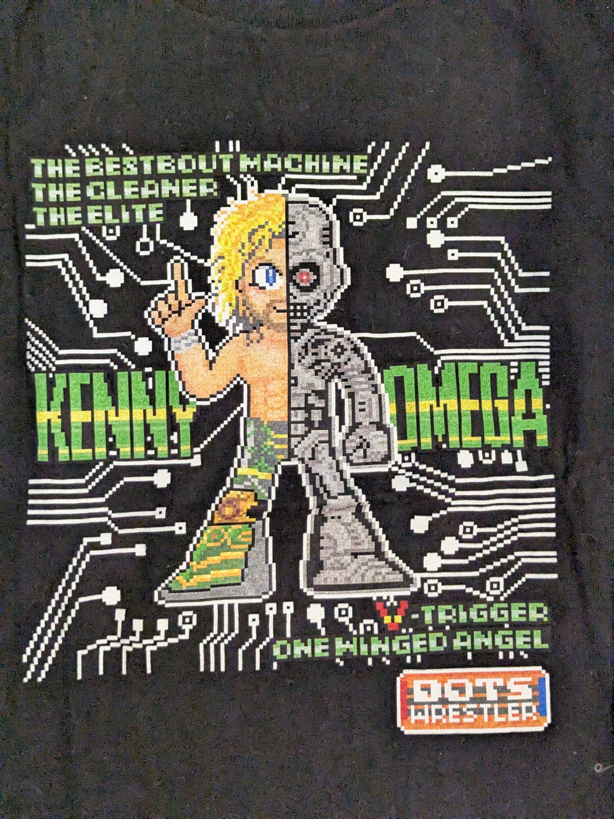 Kenny Omega "dotwrestler" T-shirt (2)