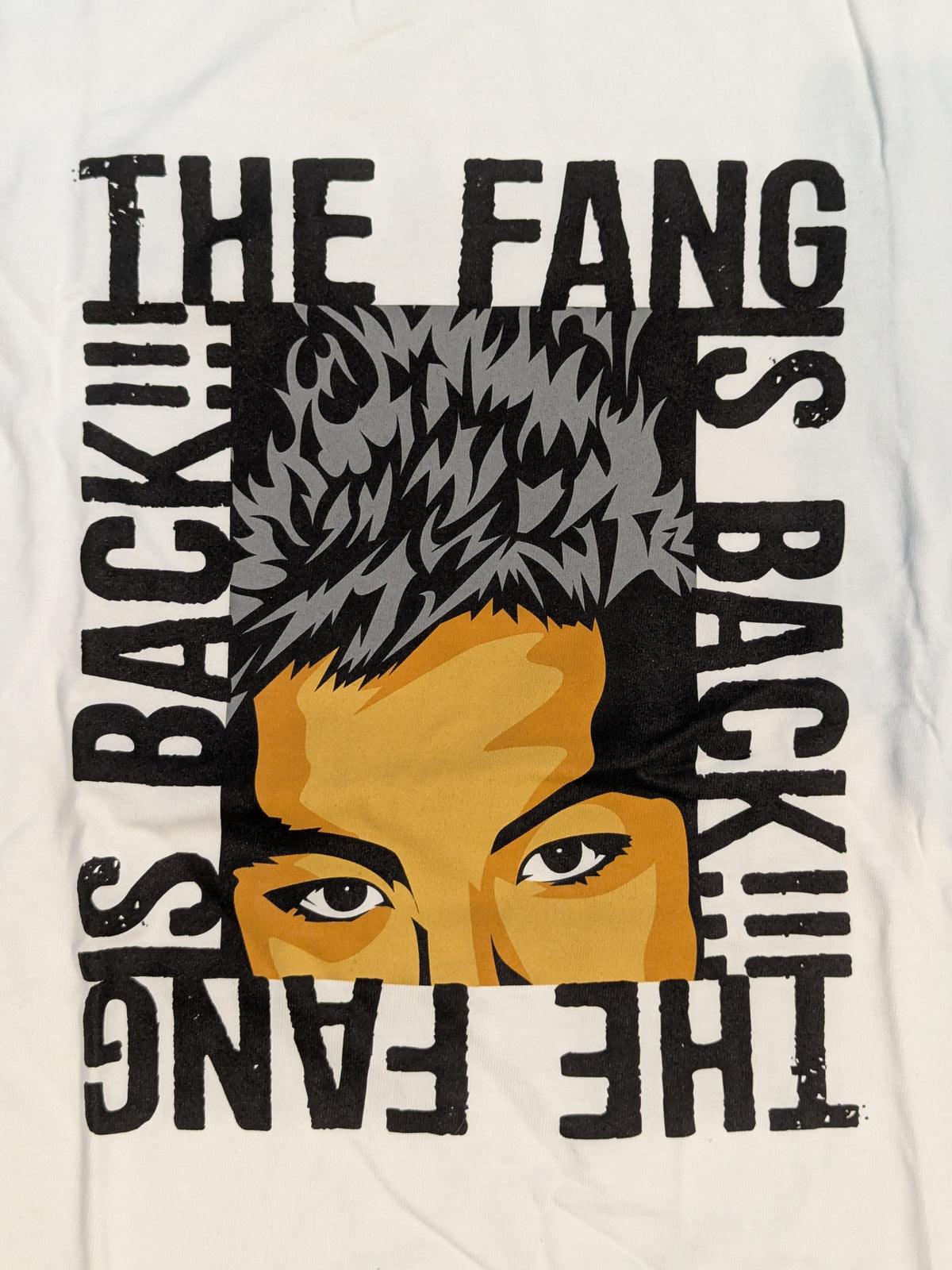 KENTA "THE FANG IS BACK" T-Shirt (2) (White)