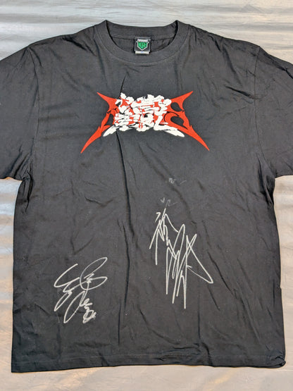 [Manabu Soya & Daiki Inaba 2 hand signed autographs] Passion RATEL'S Logo T-Shirt