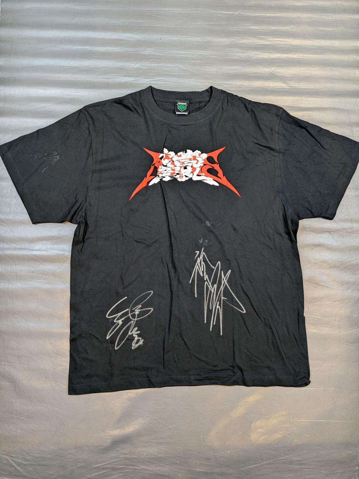 [Manabu Soya & Daiki Inaba 2 hand signed autographs] Passion RATEL'S Logo T-Shirt