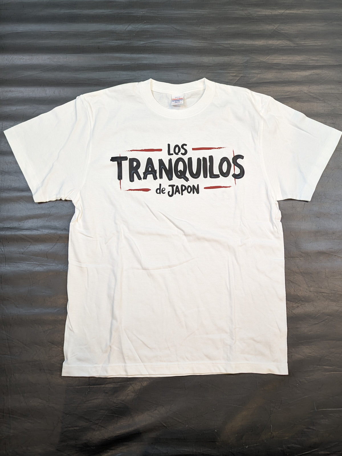 【内藤哲也＆BUSHI 直筆Wサイン入り】LOS TRANQUILOS de JAPON ユニットTシャツ①