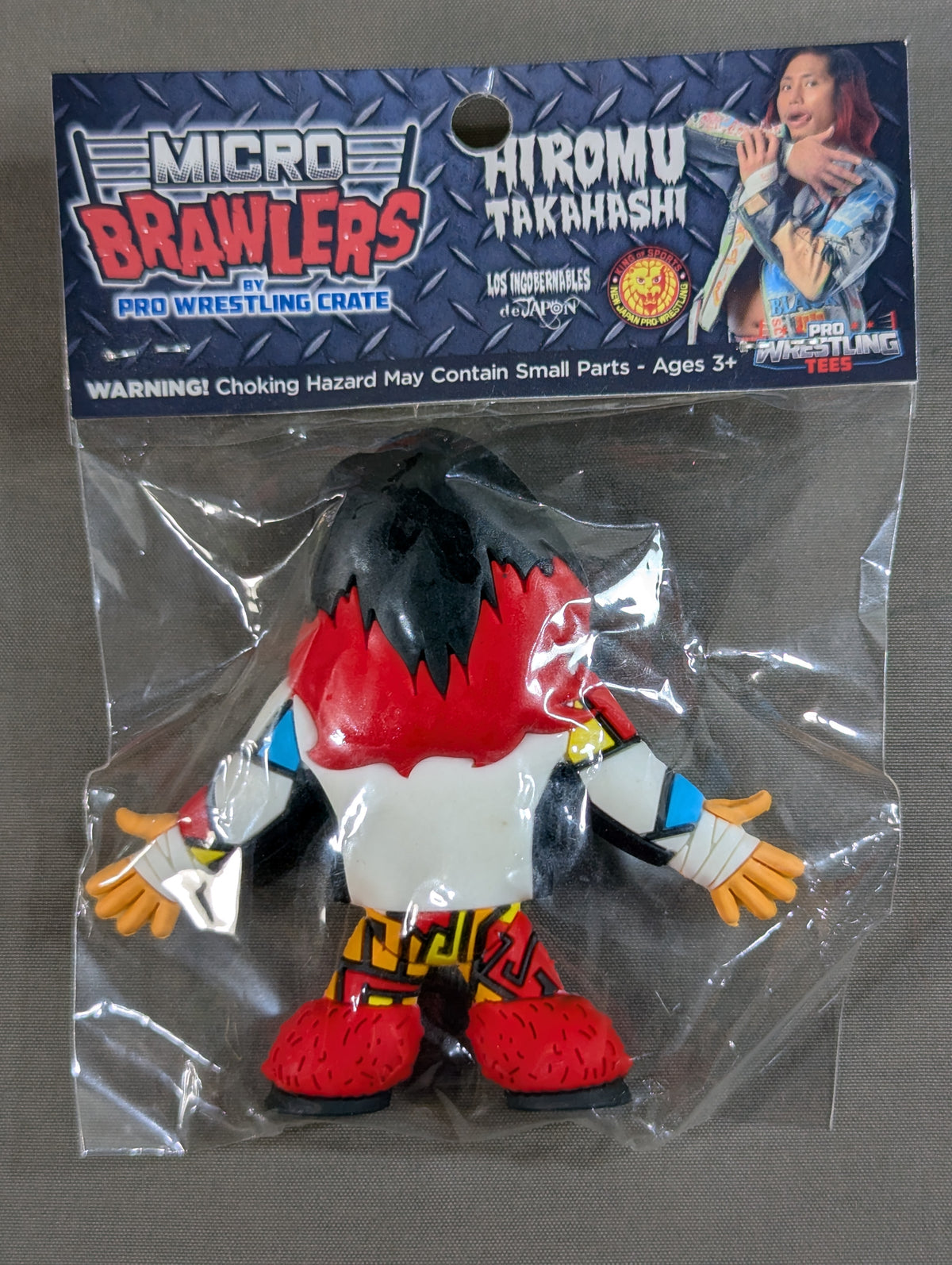 MICRO BRAWLERS Hiromu Takahashi  Mini Figure