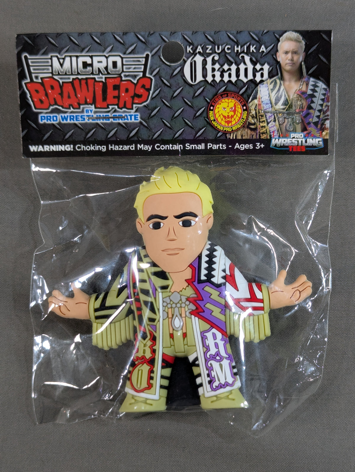 MICRO BRAWLERS Kazuchika Okada Mini Figure