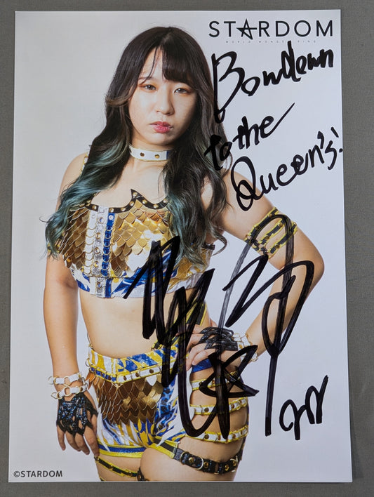 Momo Watanabe  hand signed autograph  Starda Pro-Photo (K-6)