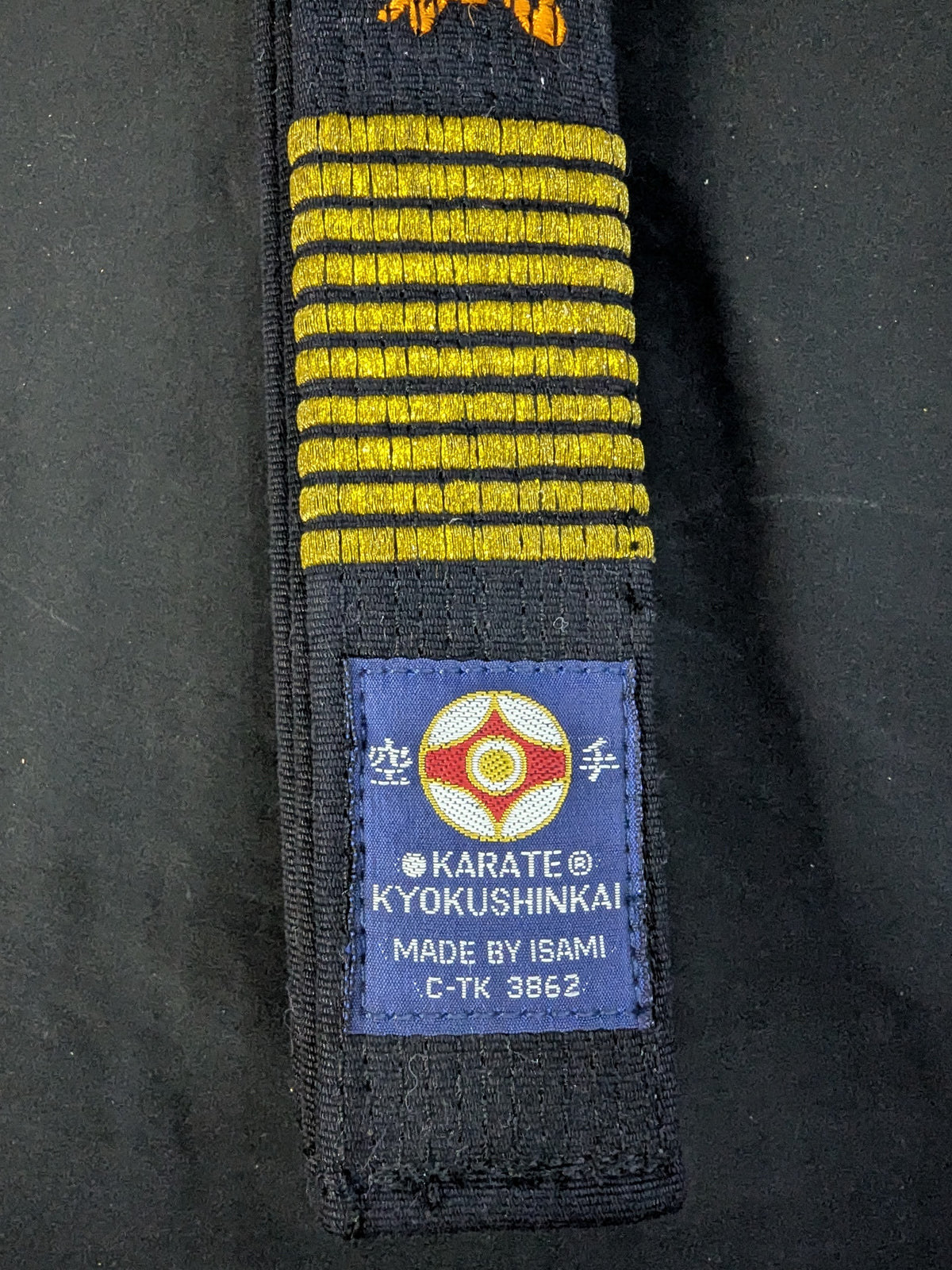 ★ Mas Oyama (Masutatsu Oyama) President Oyama Judan Belt ★