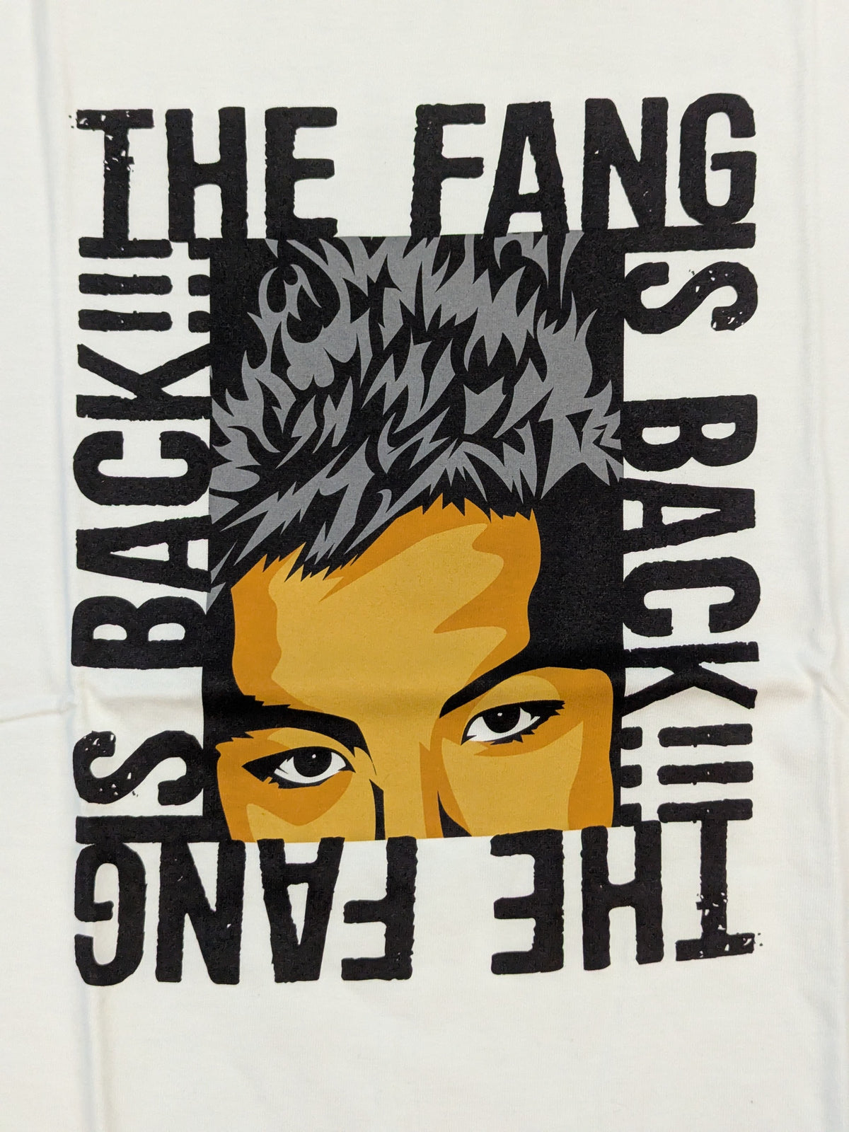 KENTA「THE FANG IS BACK」Tシャツ④(ホワイト)