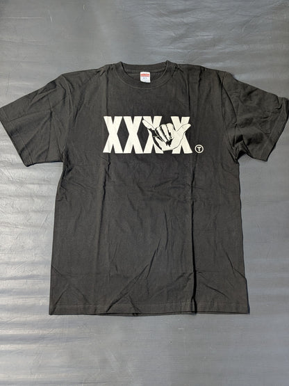 T-Hawk「X-LAB3 ハンドサイン」Tシャツ(チャコール)