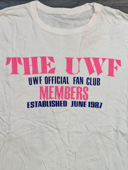 UWF OFFICIAL FAN CLUB MEMBERS Tシャツ