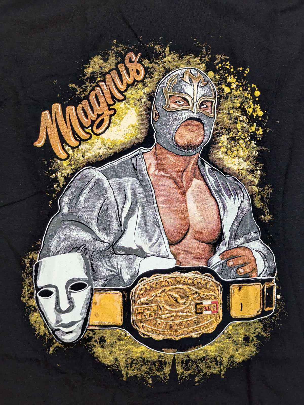 Magnus Picture T-Shirt (3) (Black)