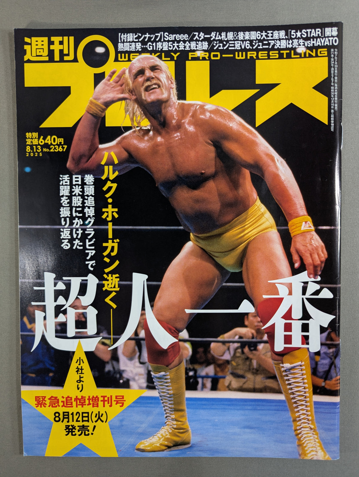 週刊プロレス2367