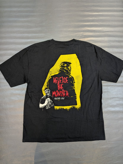 Violento Jack "RELEASE THE MONSTER" Illustration T-Shirt (Black)