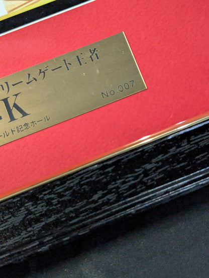 Ben-K hand-hand signed autograph photo frame ★, 29th Open the Dream Gate Champion ★