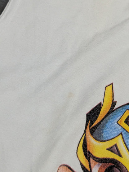 ボラドール・ジュニア イラストノースリーブTシャツ(ホワイト・フーディー)