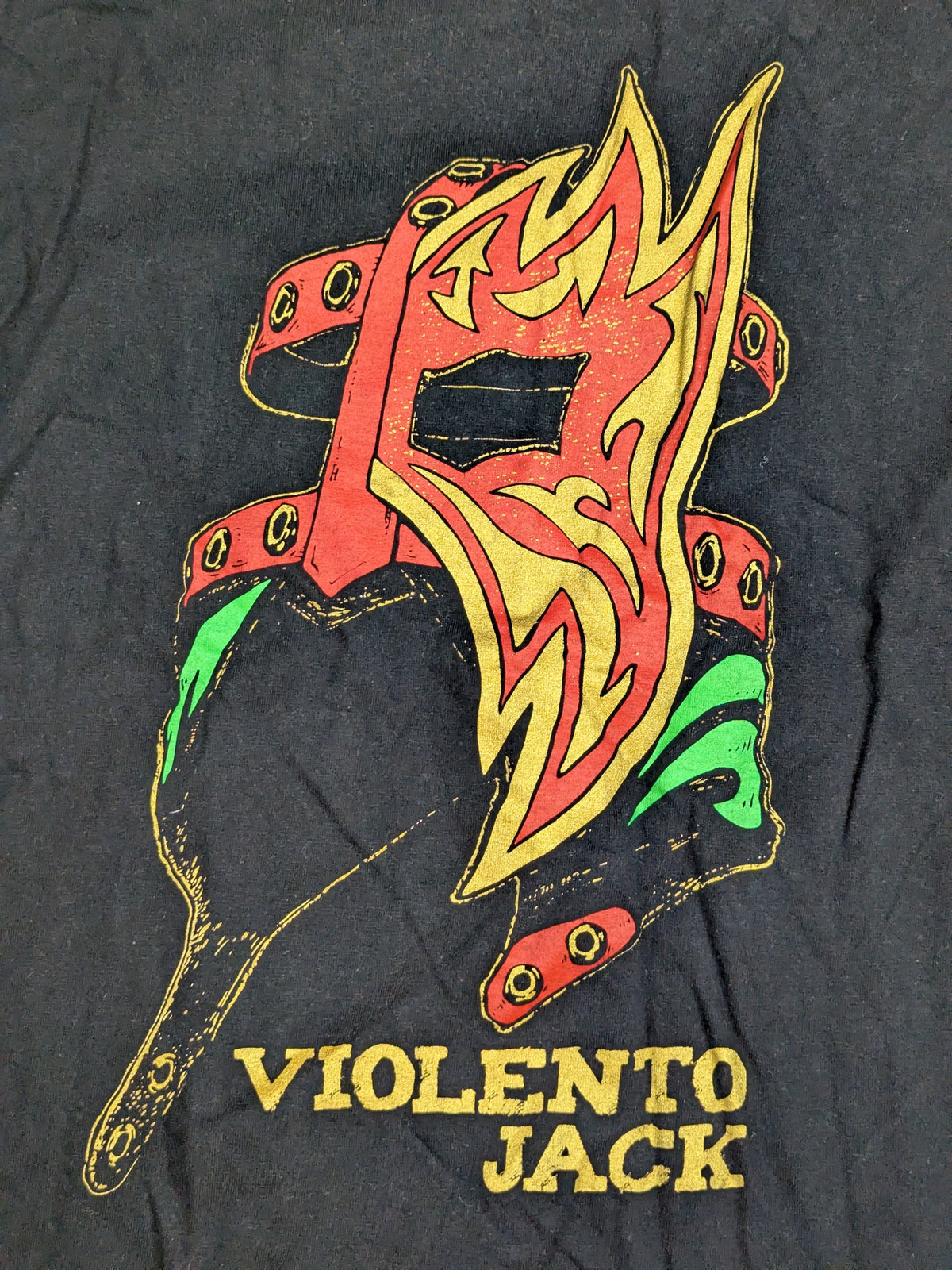 Violento Jack × CORAZON Illustration T-Shirt (Black)